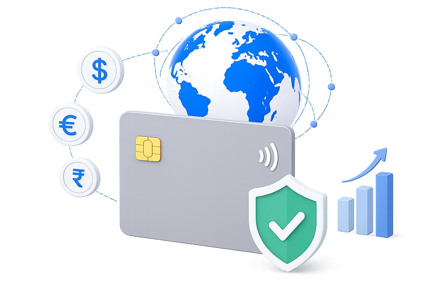 Global payments illustration